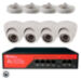 Комплект видеонаблюдения IP 5Мп KIT-A504POE-YE-LT 4 камеры с сервисом IPEYE, для ПВЗ, офиса, производства - Комплект видеонаблюдения IP 5Мп KIT-A504POE-YE-LT 4 камеры с сервисом IPEYE, для ПВЗ, офиса, производства