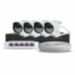 Комплект видеонаблюдения IP Ps-Link KIT-C504IP / 5Мп / 4 камеры - Комплект видеонаблюдения IP Ps-Link KIT-C504IP / 5Мп / 4 камеры