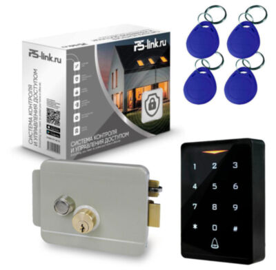 Система СКУД KIT-CH1-G / кодовая панель / эл. механический замок / RFID, WIFI Комплект СКУД с wifi подключением  KIT-CH1-G для одной двери на базе клавиатуры с контроллером доступа, четырех RFID ключей и электро механического замка с рабочим напряжением 12Вольт.