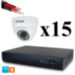 Комплект видеонаблюдения AHD 5Мп KIT-A515HD-MX - Комплект видеонаблюдения AHD 5Мп KIT-A515HD-MX