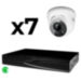 Комплект видеонаблюдения IP 8Мп KIT-A807IP-ST 7 камер для помещения, аналитика, детекция человека, область вторжения - Комплект видеонаблюдения IP 8Мп KIT-A807IP-ST 7 камер для помещения, аналитика, детекция человека, область вторжения