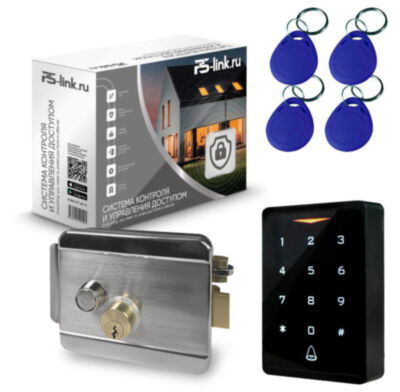 Система СКУД KIT-CH1-SSM / кодовая панель / эл. механический замок / RFID, WIFI Комплект СКУД с wifi подключением  KIT-CH1-SSM для одной двери на базе клавиатуры с контроллером доступа, четырех RFID ключей и электро механического замка с рабочим напряжением 12Вольт.