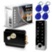 Система СКУД KIT-TF2EM-WP-W-B отпечаток пальца, кодовая панель, металлическая, RFID, WIFI - Система СКУД KIT-TF2EM-WP-W-B отпечаток пальца, кодовая панель, металлическая, RFID, WIFI