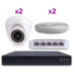 Готовый комплект IP видеонаблюдения c 2 внутренними 2Mp камерами PST IPK02AH - Готовый комплект IP видеонаблюдения c 2 внутренними 2Mp камерами PST IPK02AH