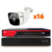 Комплект видеонаблюдения IP Ps-Link KIT-C516IP-POE / 5Мп / 16 камер / питание POE - Комплект видеонаблюдения IP Ps-Link KIT-C516IP-POE / 5Мп / 16 камер / питание POE