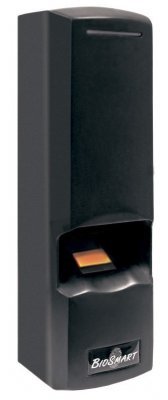 Биометрический считыватель BioSmart Mini-O-EM-N-L (накладной) Накладной биометрический считыватель отпечатков пальца и карт EM. Количество отпечатков 4 500.  12 В, 200 мА, 0...+ 50 °С, 155х50х40 мм
