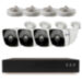 Комплект видеонаблюдения IP Ps-Link KIT-C504IP-POE / 5Мп / 4 камеры / питание POE - Комплект видеонаблюдения IP Ps-Link KIT-C504IP-POE / 5Мп / 4 камеры / питание POE