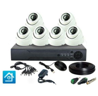 Комплект видеонаблюдения AHD 5Мп Ps-Link KIT-A506HD / 6 камер 