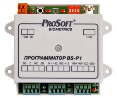 Контроллер BioSmart BS-P1 Контроллер для создания автономной точки доступа СКУД с идентификацией по отпечатку пальца или картам RFID. совместной работе со считывателями Biosmart-mini (накладной), Biosmart-mini (врезной)