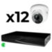 Комплект видеонаблюдения IP 8Мп KIT-A812IP-ST 12 камер для помещения, аналитика, детекция человека, область вторжения - Комплект видеонаблюдения IP 8Мп KIT-A812IP-ST 12 камер для помещения, аналитика, детекция человека, область вторжения