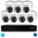 Комплект видеонаблюдения IP 8Мп KIT-A807IPM-POE 7 камер с микрофоном для помещения, питание PoE, ночная съёмка - Комплект видеонаблюдения IP 8Мп KIT-A807IPM-POE 7 камер с микрофоном для помещения, питание PoE, ночная съёмка