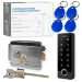 Комплект СКУД KIT-TF3EM-WP-W-SS эл. механический замок, RFID, WIFI, отпечаток, защита IP66 - Комплект СКУД KIT-TF3EM-WP-W-SS эл. механический замок, RFID, WIFI, отпечаток, защита IP66