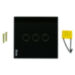 Настенный выключатель сенсорный Ps-Link WF-E3 / WIFI / 3 канала / Черный - Настенный выключатель сенсорный Ps-Link WF-E3 / WIFI / 3 канала / Черный