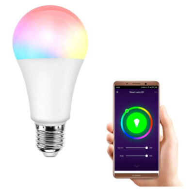 Лампа Q9, светодиодная Wi-Fi RGB, Tuya RGBW, 10Вт, 900Лм 

Управление по WIFI 

Монтаж в патрон: E27

Простое графическое меню

Приложения для iOS и Android

Поддержка: Алиса.Яндекс
