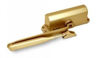 Доводчик дверной Dorma TS77 EN3 с рычагом (золотой)