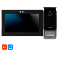 Комплект видеодомофона Ps-Link PS-i730TM, IP 7", черный, умный, с WiFi и вызывной панелью