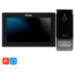Комплект видеодомофона Ps-Link PS-i730TM, IP 7", черный, умный, с WiFi и вызывной панелью - Комплект видеодомофона Ps-Link PS-i730TM, IP 7", черный, умный, с WiFi и вызывной панелью