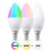 Лампа JL06 тип E14, светодиодная цветная, Wi-Fi, Tuya - Лампа JL06 тип E14, светодиодная цветная, Wi-Fi, Tuya