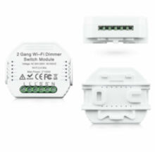 Двухканальное WIFI реле освещения с диммером MS105B