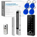 Комплект СКУД KIT-TF3EM-WP-W-350 эл. магнитный замок 350кг, RFID, WIFI, отпечаток - Комплект СКУД KIT-TF3EM-WP-W-350 эл. магнитный замок 350кг, RFID, WIFI, отпечаток