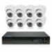 Комплект видеонаблюдения IP Ps-Link KIT-A208IP / 2Мп / 8 камер - Комплект видеонаблюдения IP Ps-Link KIT-A208IP / 2Мп / 8 камер