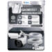 Комплект видеонаблюдения IP 8Мп KIT-C802IP-ST 2 камеры для улицы, умная аналитика, детекция человека, детекция автомобиля, область вторжения - Комплект видеонаблюдения IP 8Мп KIT-C802IP-ST 2 камеры для улицы, умная аналитика, детекция человека, детекция автомобиля, область вторжения