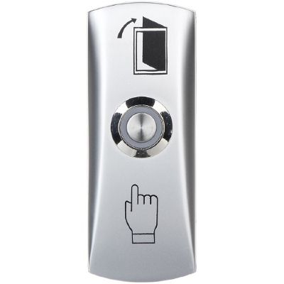 Кнопка запроса на выход Tantos TS-CLICK Light Кнопка запроса на выход, металл, с подсветкой