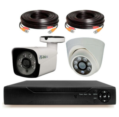 Комплект видеонаблюдения AHD 5Мп Ps-Link KIT-B502HD / 2 камеры 