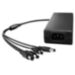 Блок питания 12В/5А Ps-Link PS-EU1205-4C на 4 разъёма DJK-11 видеонаблюдения - Блок питания 12В/5А Ps-Link PS-EU1205-4C на 4 разъёма DJK-11 видеонаблюдения