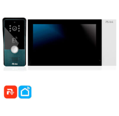 Комплект видеодомофона Ps-Link KIT-736DP-306IC-B IP, Wi-Fi, FHD, RFID, интерком Комплект проводного IP-видеодомофона  KIT-736DP-306IC-B — это современное решение для контроля доступа, удалённого видеонаблюдения и двусторонней связи.