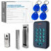 Комплект СКУД KIT-K310EMF-180 эл. магнитный замок 180кг, RFID, WIFI, защита IP66 - Комплект СКУД KIT-K310EMF-180 эл. магнитный замок 180кг, RFID, WIFI, защита IP66