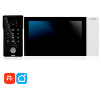 Комплект видеодомофона Ps-Link KIT-736DP-308RCP-B IP, Wi-Fi, FHD, RFID, интерком Комплект проводного IP-видеодомофона  KIT-736DP-308RCP-B представляет собой современную и многофункциональную систему для контроля доступа, видеонаблюдения и двусторонней связи.