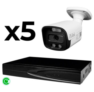 Комплект видеонаблюдения IP 8Мп KIT-C805IP-ST 5 камер для улицы, умная аналитика, детекция человека, детекция автомобиля, область вторжения Флагманский комплект IP-видеонаблюдения  KIT-C805IP-ST - это профессиональное решение для тотальной защиты крупных объектов с бескомпромиссными требованиями к качеству изображения и интеллектуальной аналитике: промышленных объектов, режимных территорий, логистических центров, аэропортов, стадионов и других объектов повышенной ответственности.