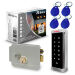Система СКУД KIT-T6MF-G на 1 дверь, металлическая сенсорная панель, 2000 Mifare ключей, замок серый, тип закрытый - Система СКУД KIT-T6MF-G на 1 дверь, металлическая сенсорная панель, 2000 Mifare ключей, замок серый, тип закрытый