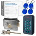 Комплект СКУД KIT-K310EMF-SS эл. механический замок, RFID, WIFI, для улицы, защита IP66 - Комплект СКУД KIT-K310EMF-SS эл. механический замок, RFID, WIFI, для улицы, защита IP66