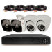 Комплект видеонаблюдения AHD 8Мп KIT-B804HD 2 камеры для улицы, 2 камеры для помещения, датчик движения, ночная съемка - Комплект видеонаблюдения AHD 8Мп KIT-B804HD 2 камеры для улицы, 2 камеры для помещения, датчик движения, ночная съемка