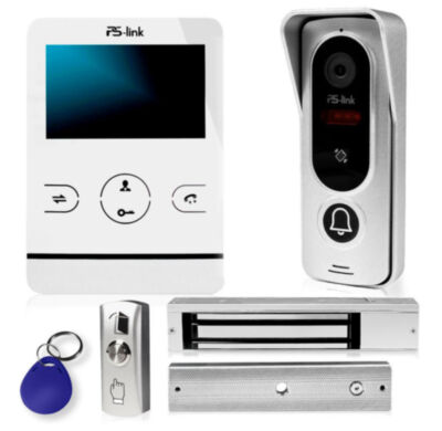 Комплект видеодомофона Ps-Link KIT-4221WS-35 KIT-4221WS-35 — это стильный и надёжный комплект для контроля входной зоны, идеальный выбор для вашего дома или офиса.