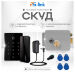 Система СКУД KIT-T12EM-P-G на 1 дверь, сенсорная панель, 2 считывателя EM-Marine, серый замок, НЗ тип - Система СКУД KIT-T12EM-P-G на 1 дверь, сенсорная панель, 2 считывателя EM-Marine, серый замок, НЗ тип