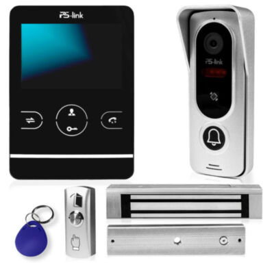 Комплект видеодомофона Ps-Link KIT-4221BS-18 KIT-4221BS-18 — это стильный и надёжный комплект для контроля входной зоны, идеальный выбор для вашего дома или офиса.