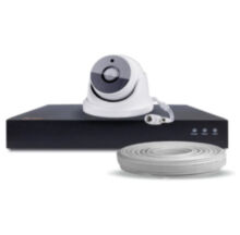 Готовый комплект IP видеонаблюдения c 1 внутренней 5Mp камерой PST IPK01AF-POE