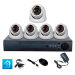 Комплект видеонаблюдения AHD 5Мп KIT-A505HDV-NC 5 камер, антивандальный, без кабеля - Комплект видеонаблюдения AHD 5Мп KIT-A505HDV-NC 5 камер, антивандальный, без кабеля