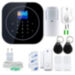 Охранная сигнализация WIFI/GSM G12 для дома и офиса, до 100 беспроводных датчиков, чёрный корпус - Охранная сигнализация WIFI/GSM G12 для дома и офиса, до 100 беспроводных датчиков, чёрный корпус