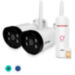 Комплект видеонаблюдения 4G 3Мп KIT-XMJ302-4G две камеры для улицы, микрофон, динамик, ночная съемка, приложение ICSee - Комплект видеонаблюдения 4G 3Мп KIT-XMJ302-4G две камеры для улицы, микрофон, динамик, ночная съемка, приложение ICSee