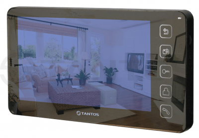 Видеодомофон Tantos Prime SD Mirror 7&quot; Сенсорный, цветной, 7", hands-free, карта памяти