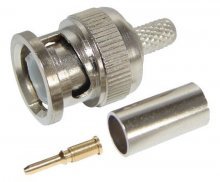 Разъем BNC для кабеля RG59 обжимной