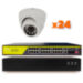 Комплект видеонаблюдения IP Ps-Link KIT-A224IP-POE / 2Мп / 24 камеры / питание POE - Комплект видеонаблюдения IP Ps-Link KIT-A224IP-POE / 2Мп / 24 камеры / питание POE
