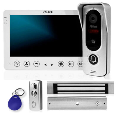 Комплект видеодомофона Ps-Link KIT-7521WS-18 KIT-7521WS-18 — это надёжный комплект домофонии с записью на карту памяти для контроля входной зоны, идеальный выбор для вашего дома или офиса.