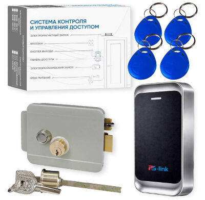 Комплект СКУД KIT-MT1301EM-WP-G до 10000 пользователей, металл, тип EM-marine, механический замок Комплект СКУД KIT-MT1301EM-WP-G — готовый комплект СКУД для организации контролируемого прохода на одну дверь.