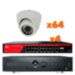 Комплект видеонаблюдения IP Ps-Link KIT-A264IP-POE / 2Мп / 64 камеры / питание POE - Комплект видеонаблюдения IP Ps-Link KIT-A264IP-POE / 2Мп / 64 камеры / питание POE
