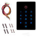 Система СКУД KIT-T12MF-P-B на 1 дверь, сенсорная панель, 2 считывателя Mifare, черный замок, НЗ тип - Система СКУД KIT-T12MF-P-B на 1 дверь, сенсорная панель, 2 считывателя Mifare, черный замок, НЗ тип